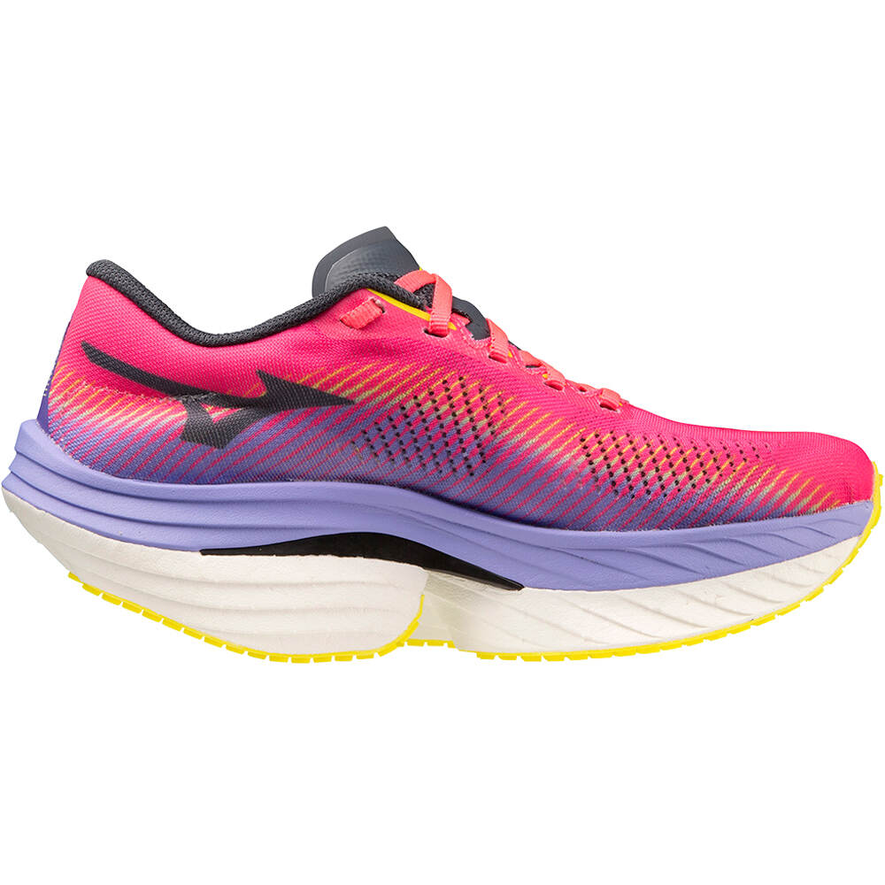 Mizuno zapatilla running mujer WAVE REBELLION PRO (W) lateral interior