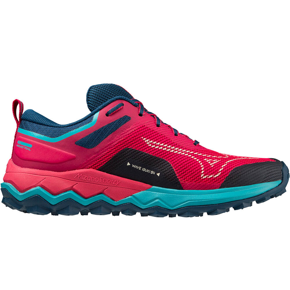 Mizuno zapatillas trail mujer WAVE IBUKI 4 (W) lateral exterior