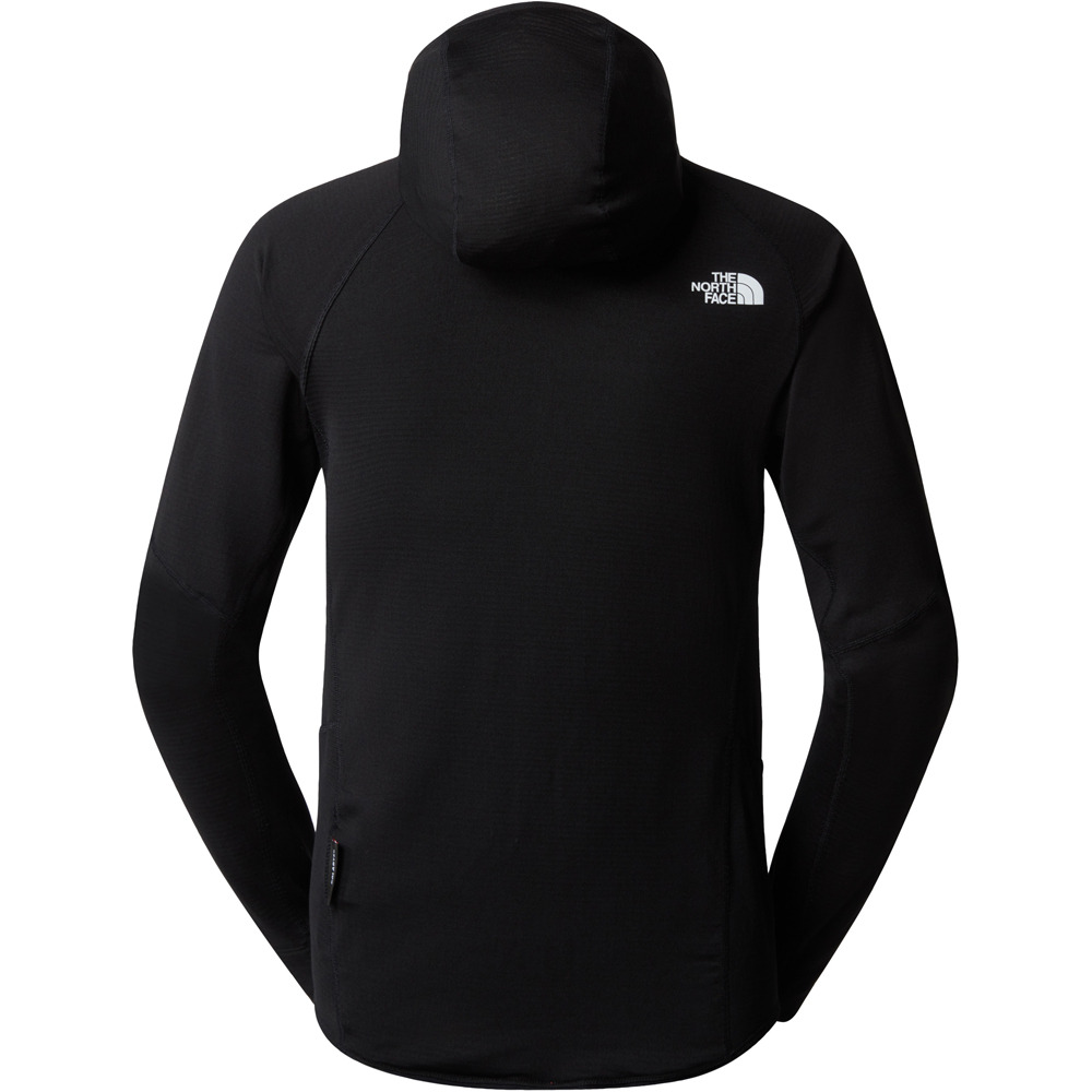 The North Face Sudaderas Montaña Hombre M BOLT POLARTEC HOODIE vista trasera