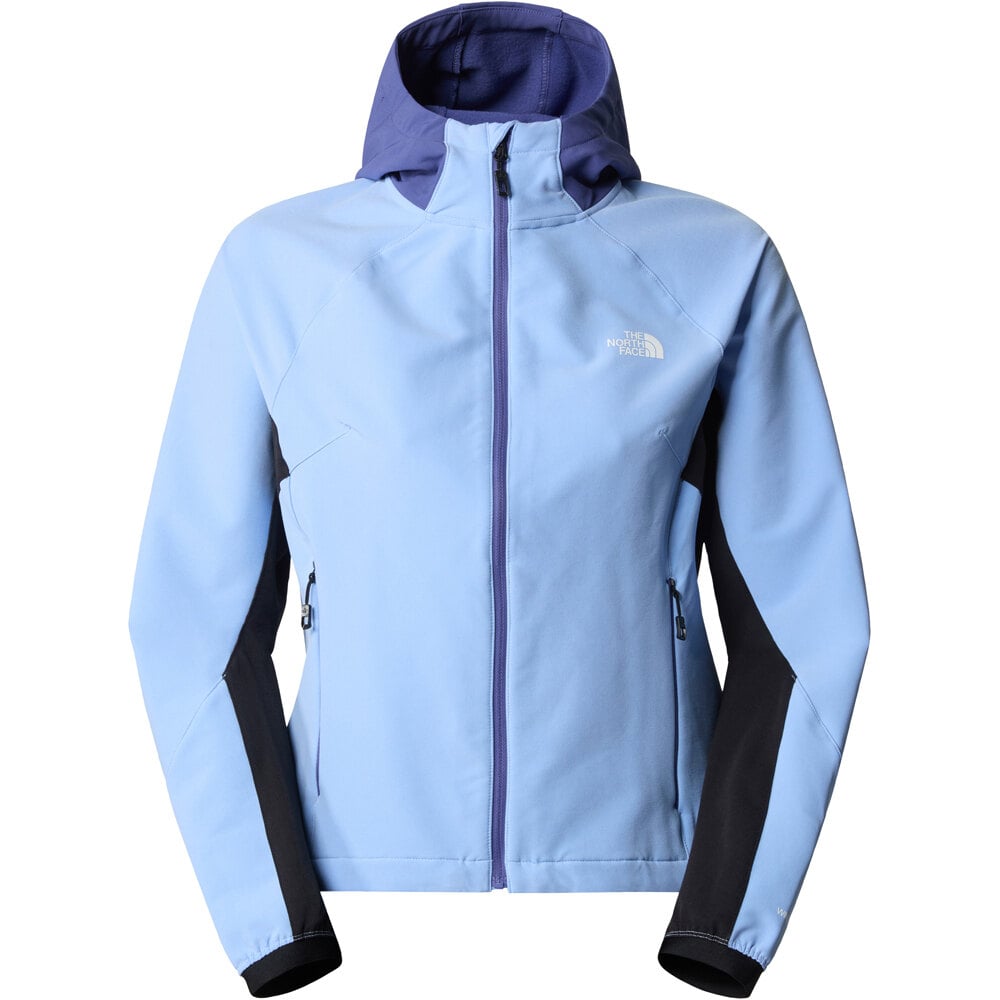 The North Face chaqueta softshell mujer W AO SOFTSHELL HOODIE vista frontal