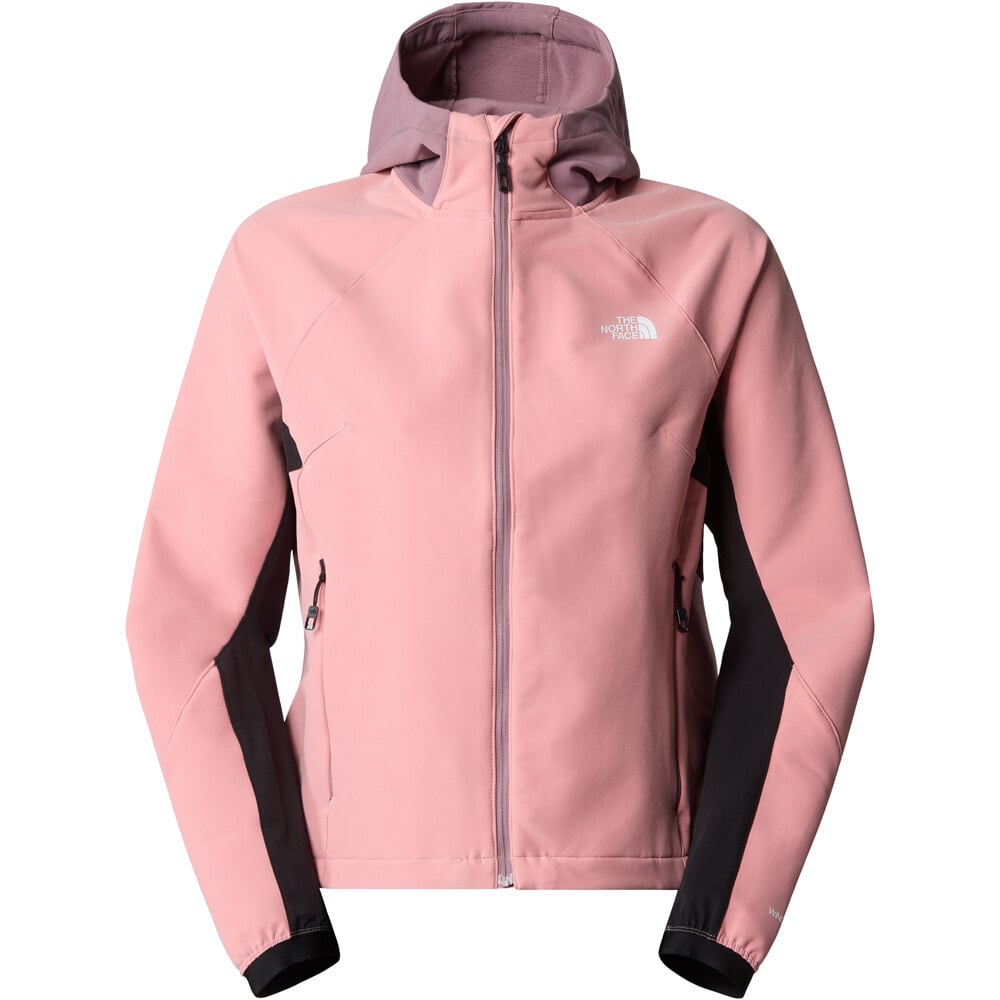 The North Face chaqueta softshell mujer W AO SOFTSHELL HOODIE vista frontal