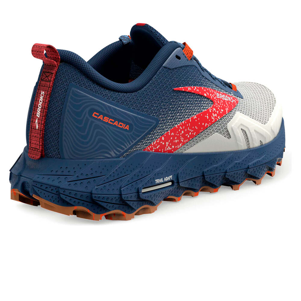 Brooks Cascadia 17 - Azul - Zapatillas Trail Mujer, Sprinter