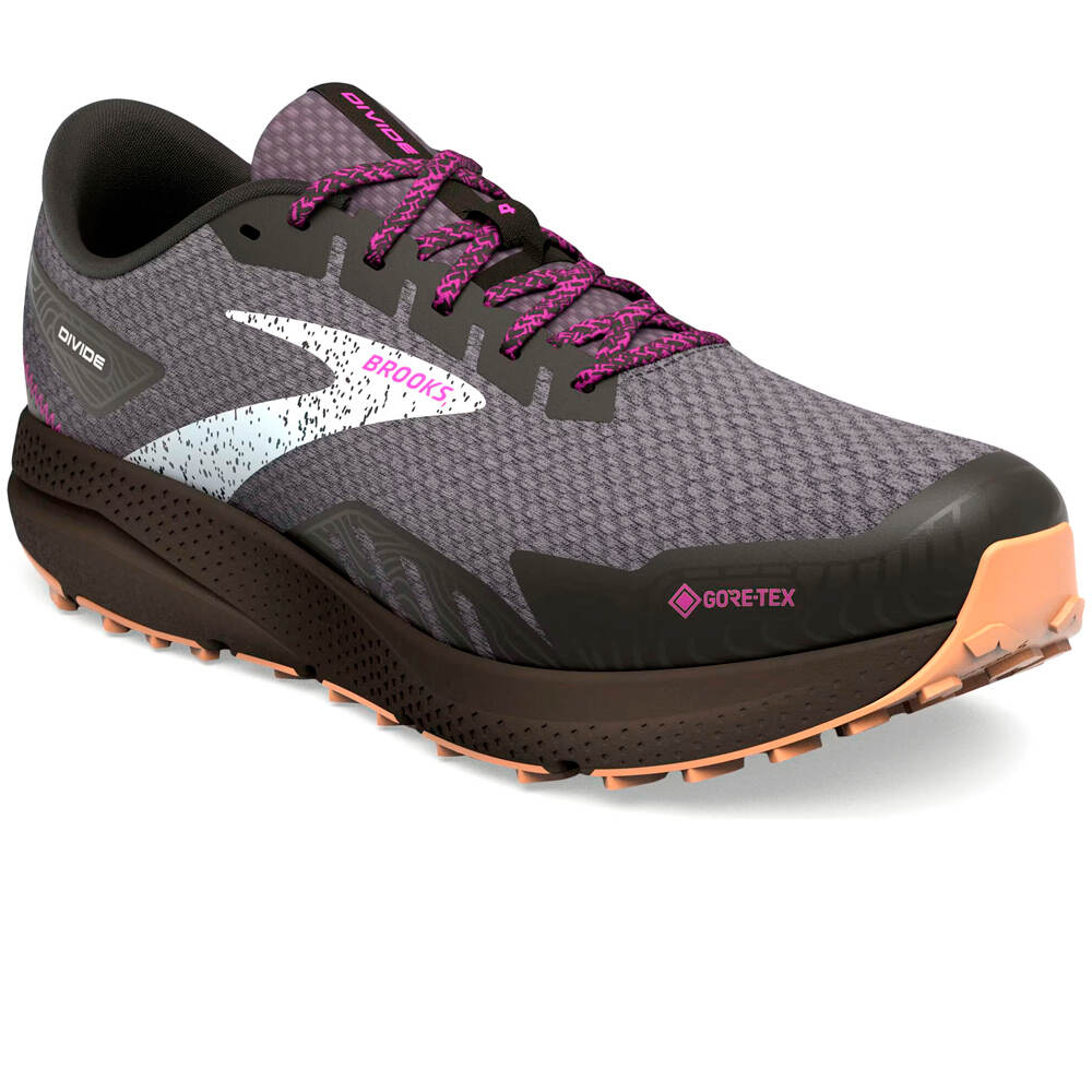 Brooks Divide 4 - Marino - Zapatillas Trail Mujer, Sprinter