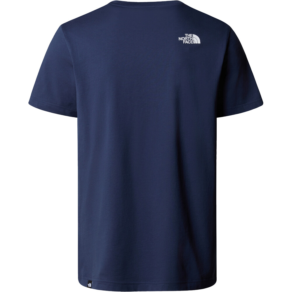 The North Face camiseta manga corta hombre M S/S SIMPLE DOME TEE vista trasera