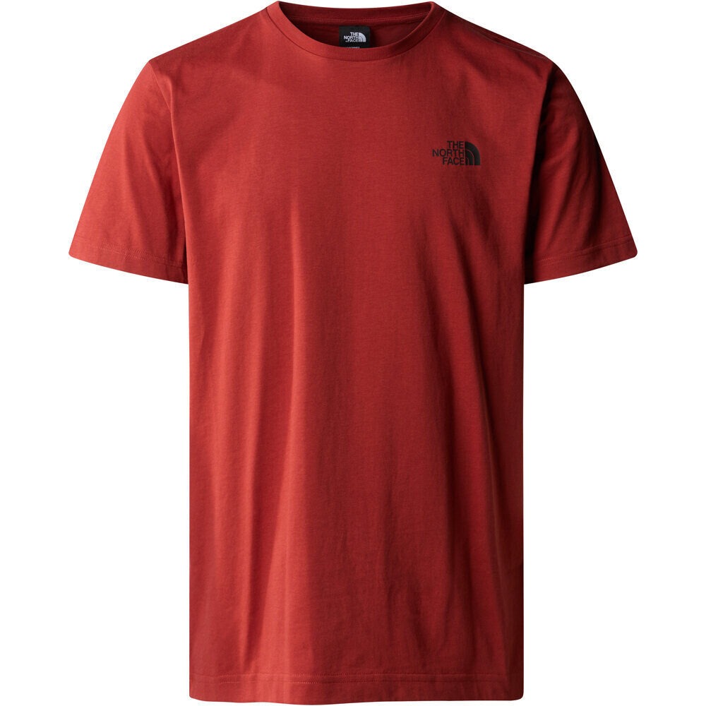 The North Face camiseta manga corta hombre M S/S SIMPLE DOME TEE vista frontal