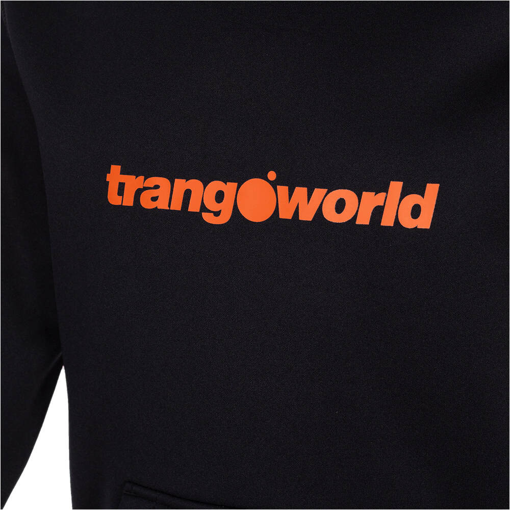 Trango camiseta montaña manga larga niño SUDADERA KURA vista trasera