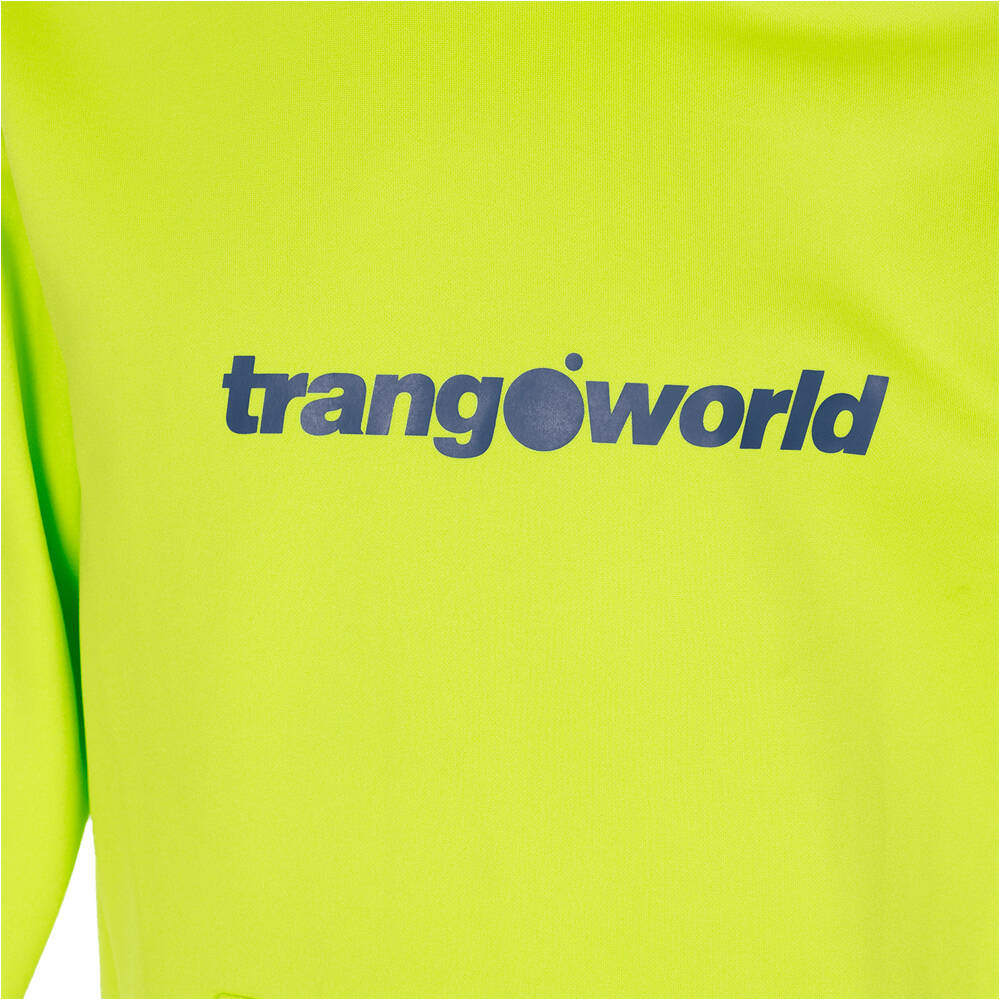 Trango camiseta montaña manga larga niño SUDADERA KURA vista trasera