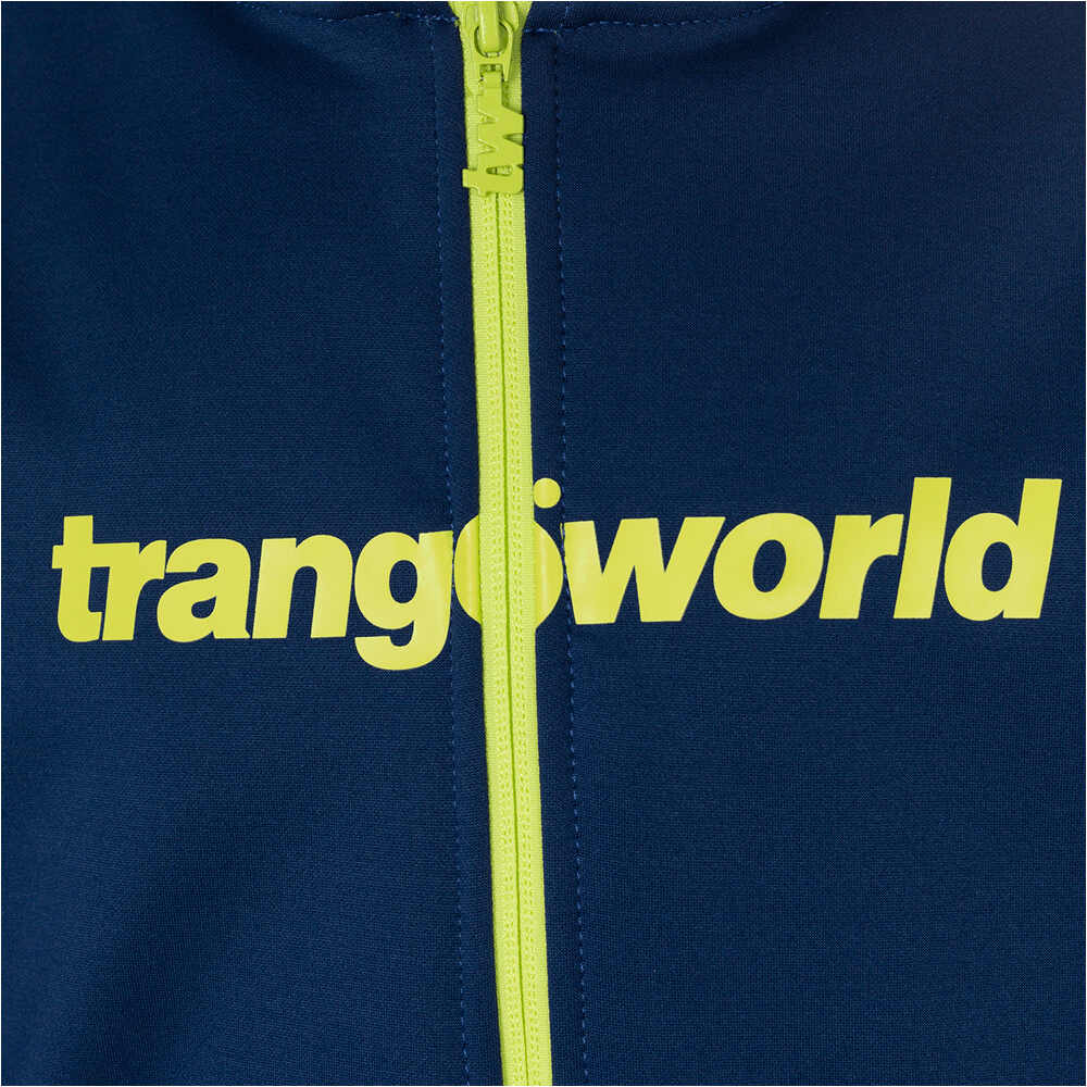 Trango camiseta montaña manga larga niño CHAQUETA OBY vista trasera