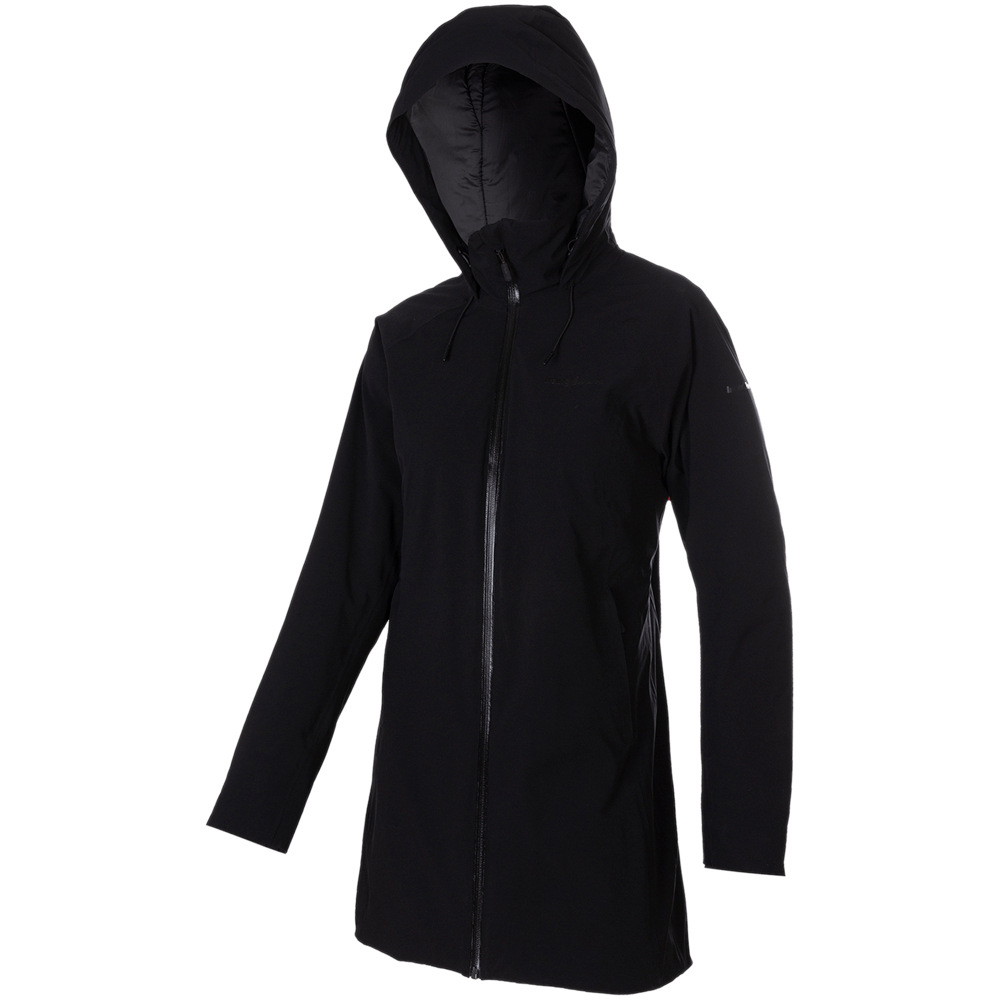 Trango chaqueta impermeable insulada mujer PARKA ARASILLA TERMIC vista frontal