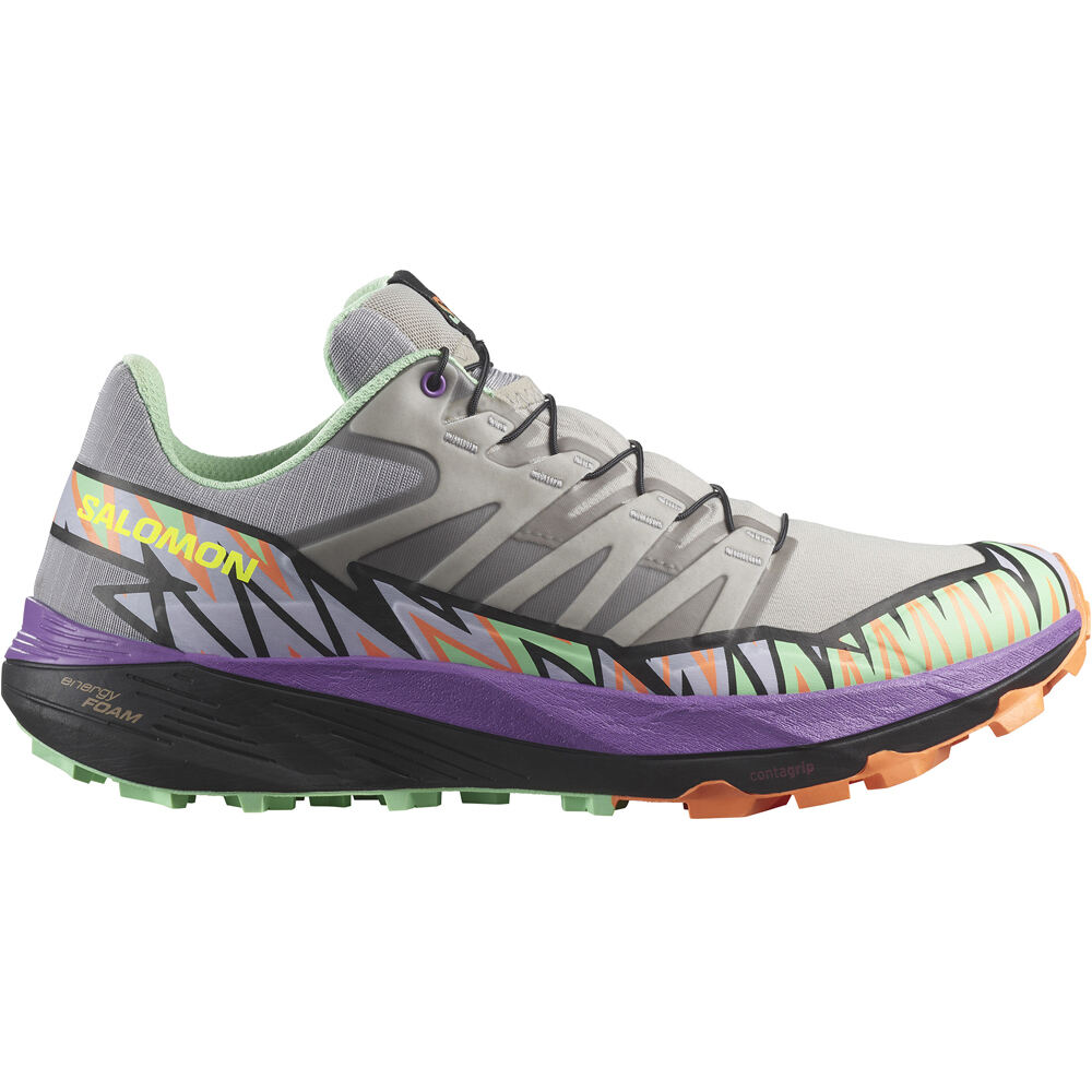 Salomon zapatillas trail hombre THUNDERCROSS ZEGAMA M lateral exterior