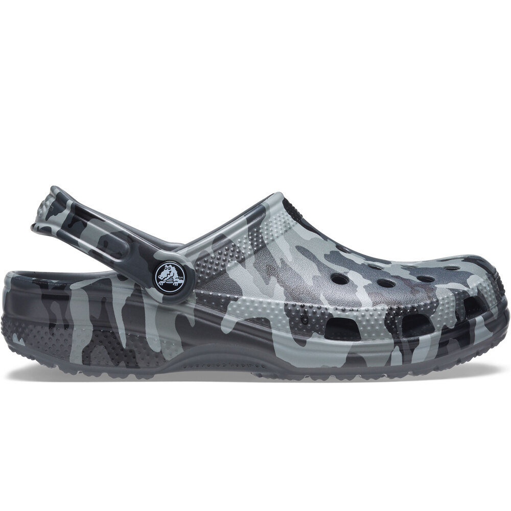 Crocs zueco mujer Classic Printed Camo Clog U lateral exterior