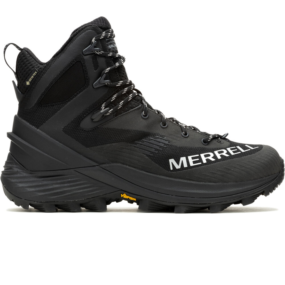 Merrell - Botas para hombres con tecnologia GORE TEX ✓ De los materiales  mas impermeables existentes para el uso en calzado y vestimenta. Tecnología  que no solo te mantiene seco sino que