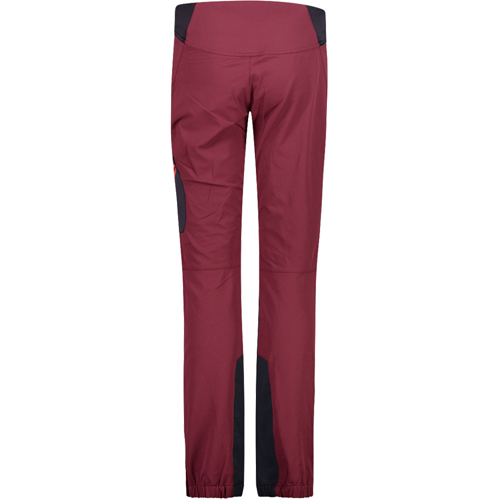 Cmp pantalón montaña mujer WOMAN PANT vista trasera