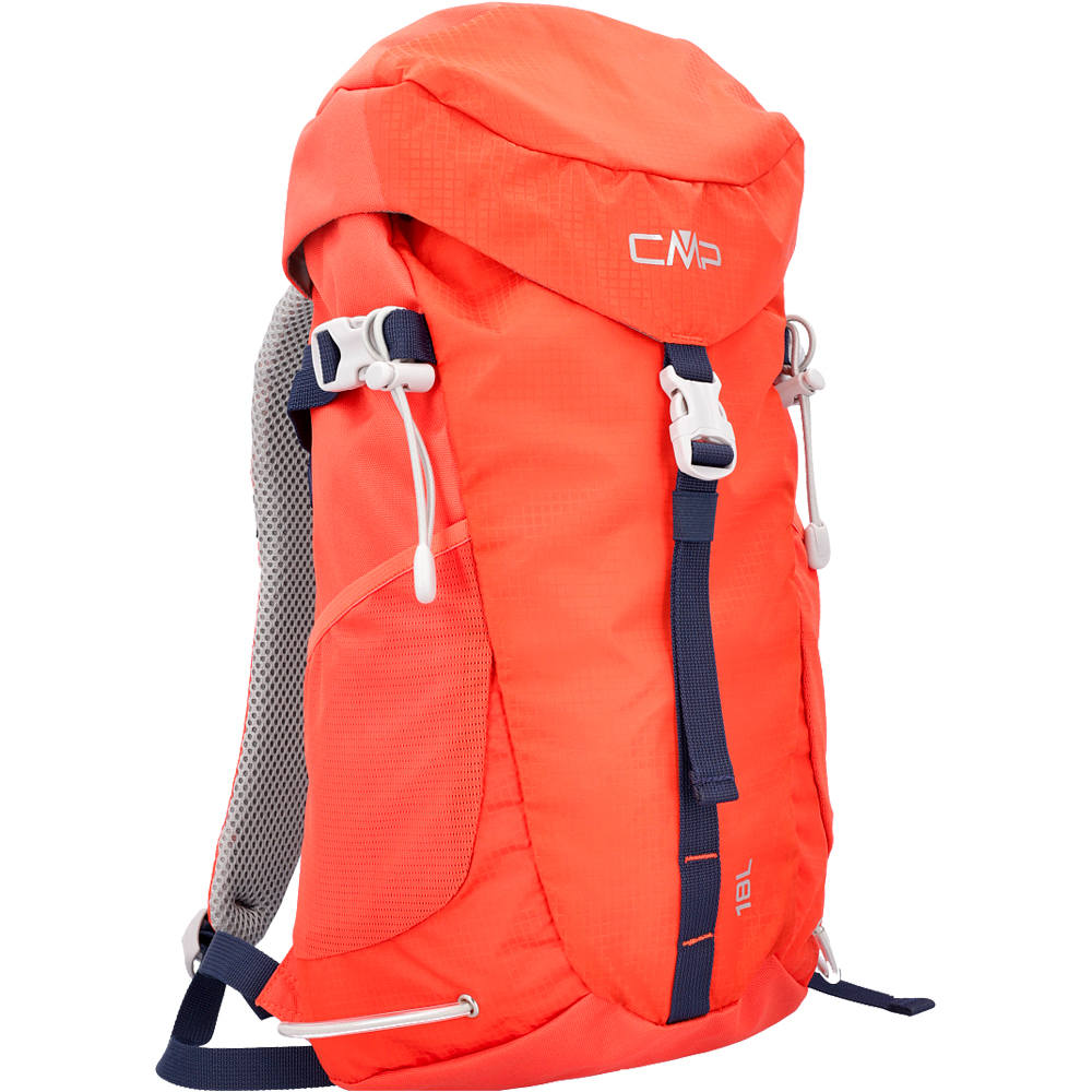 Cmp mochila montaña LOOXOR 18L TREKKING BACKPACK vista frontal