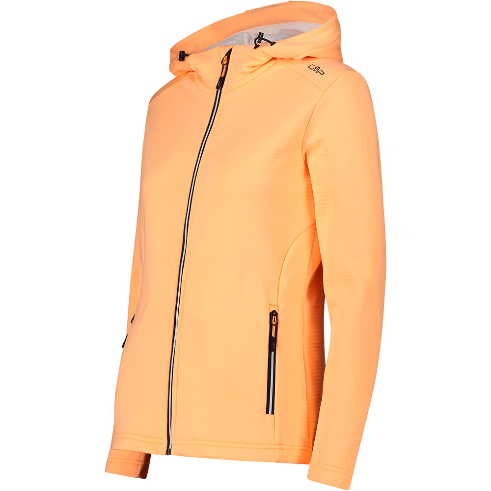 Cmp forro polar mujer WOMAN JACKET FIX HOOD vista detalle