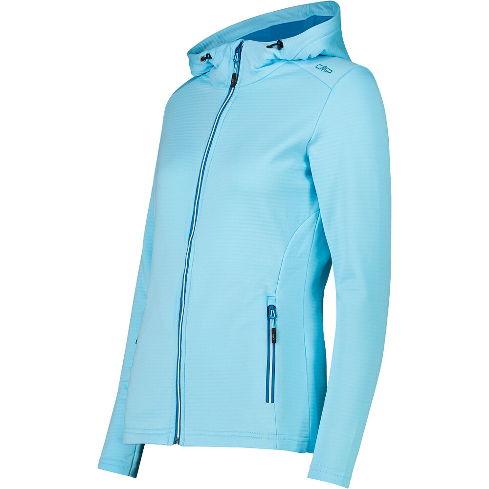 Cmp forro polar mujer WOMAN JACKET FIX HOOD vista detalle