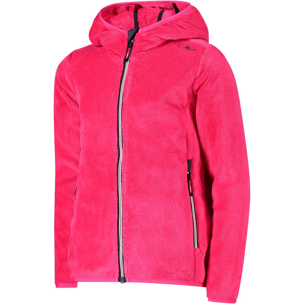 Cmp forro polar niño KID G JACKET FIX HOOD vista detalle