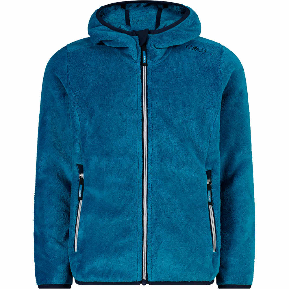 Cmp forro polar niño KID G JACKET FIX HOOD vista frontal