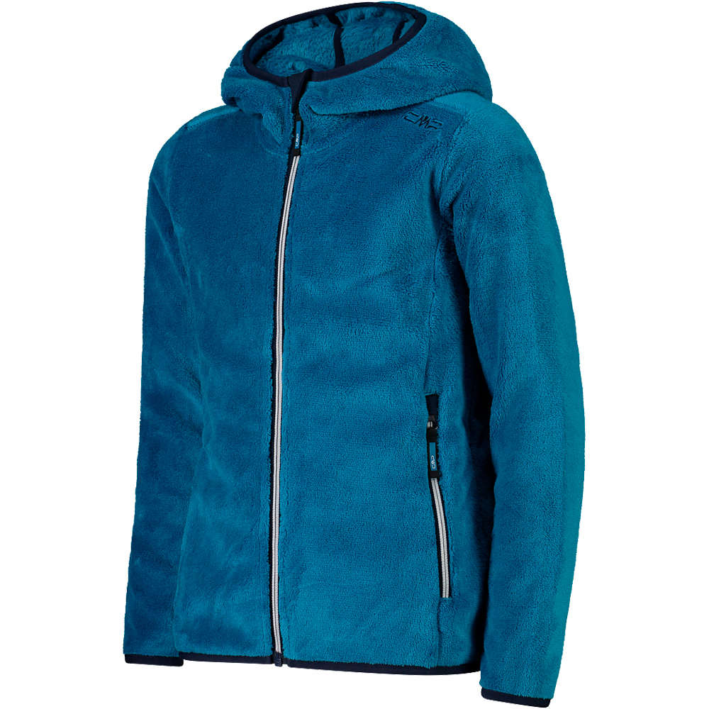 Cmp forro polar niño KID G JACKET FIX HOOD vista detalle