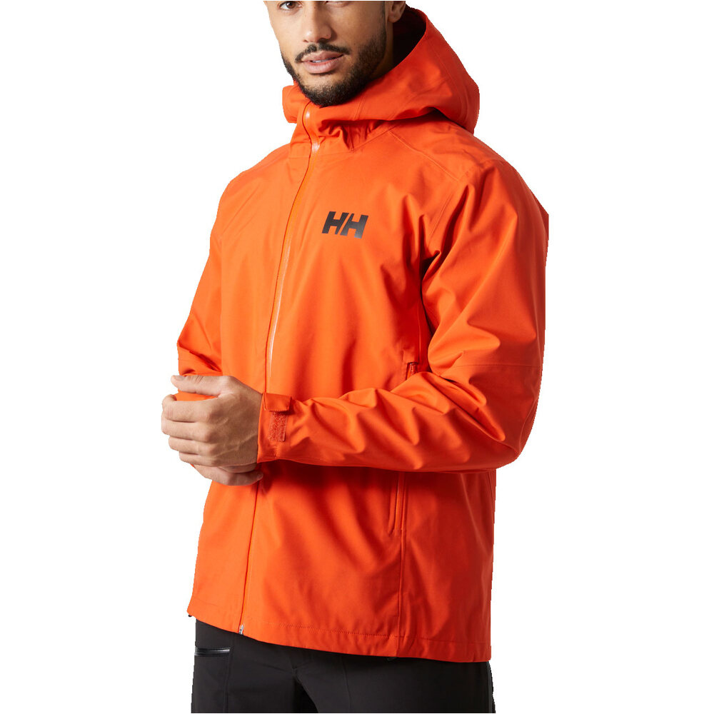 Helly Hansen chaqueta impermeable hombre VERGLAS 3L SHELL JACKET vista frontal