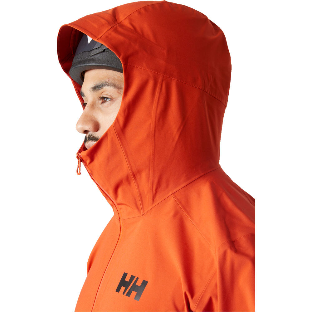 Helly Hansen chaqueta impermeable hombre VERGLAS 3L SHELL JACKET vista detalle