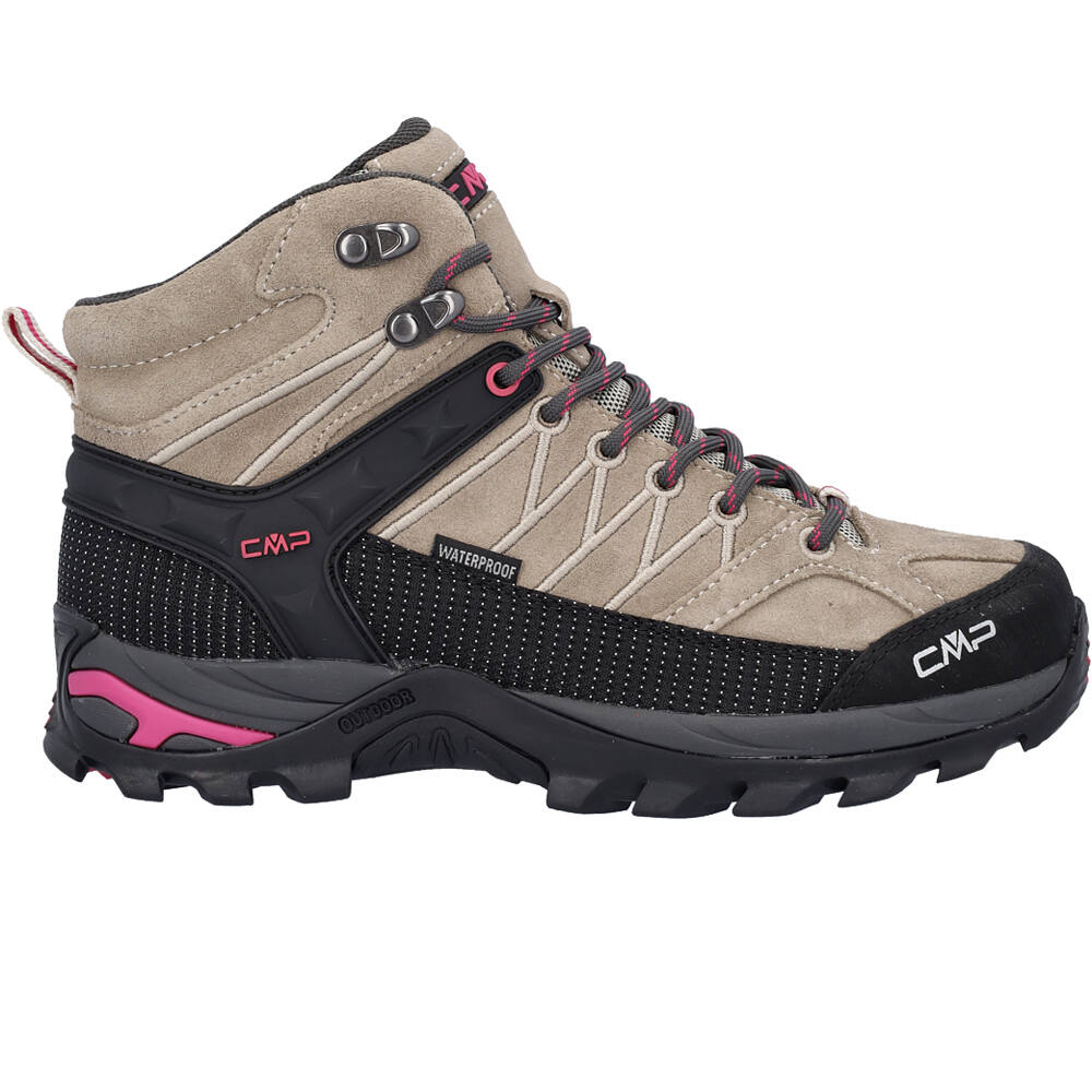 Cmp bota trekking mujer RIGEL MID WMN TREKKING SHOES WP lateral exterior