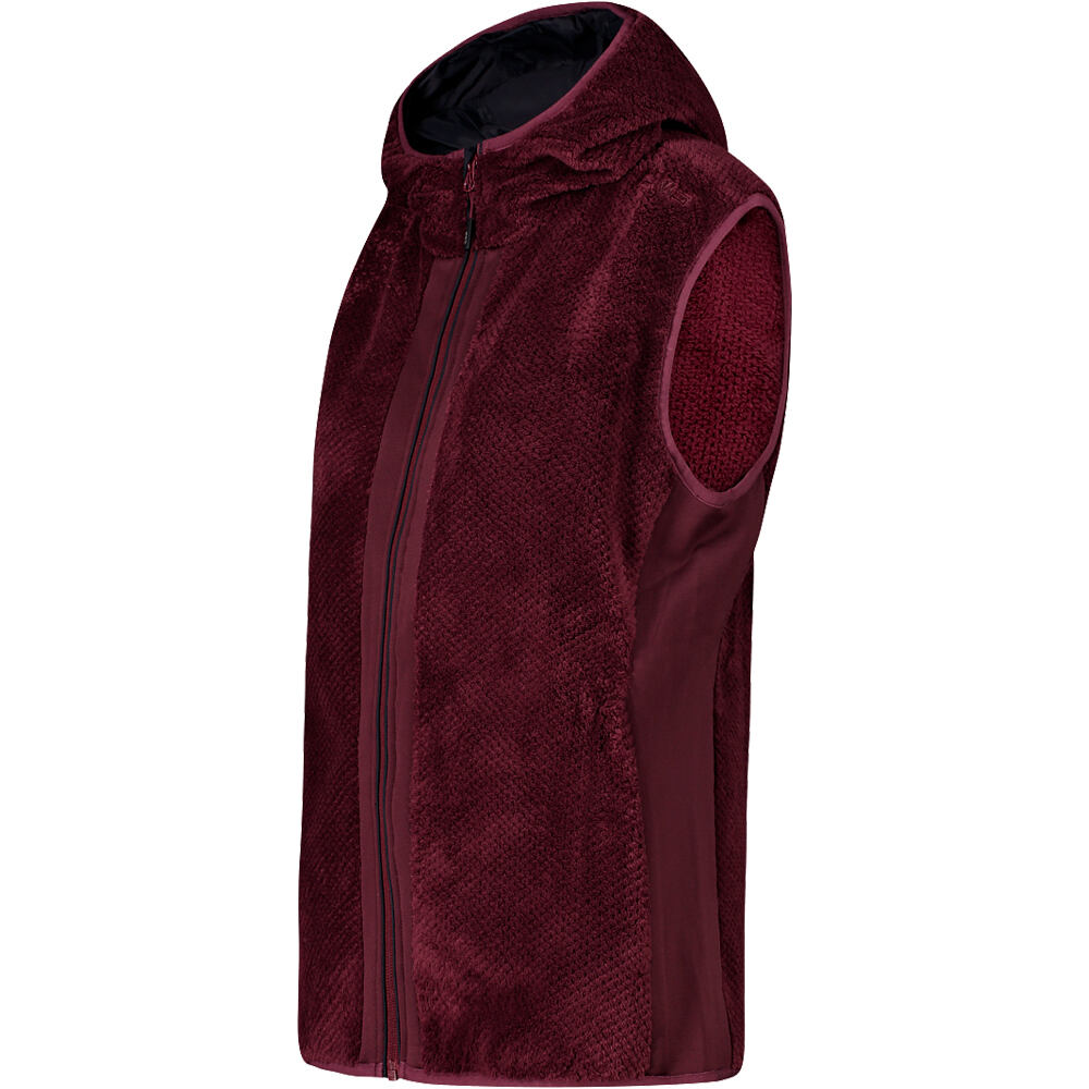 Cmp chaleco outdoor mujer WOMAN VEST FIX HOOD vista detalle