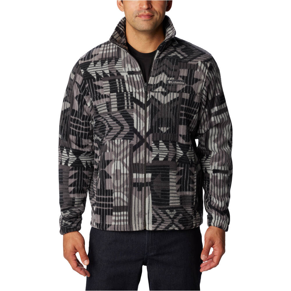 Columbia forro polar hombre Steens Mountain Printed Jacket vista frontal