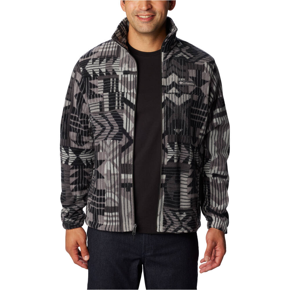 Columbia forro polar hombre Steens Mountain Printed Jacket vista detalle