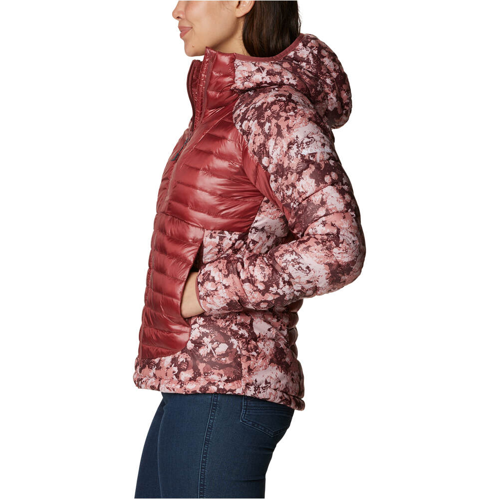 Columbia chaqueta outdoor mujer Labyrinth Loop Hooded Jacket vista detalle