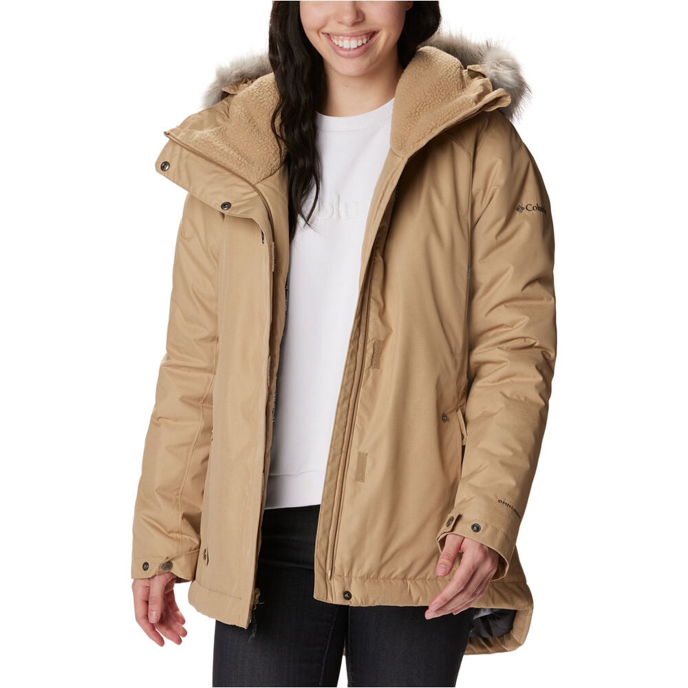 Columbia chaqueta outdoor mujer Suttle Mountain II Insulated Jacket vista detalle