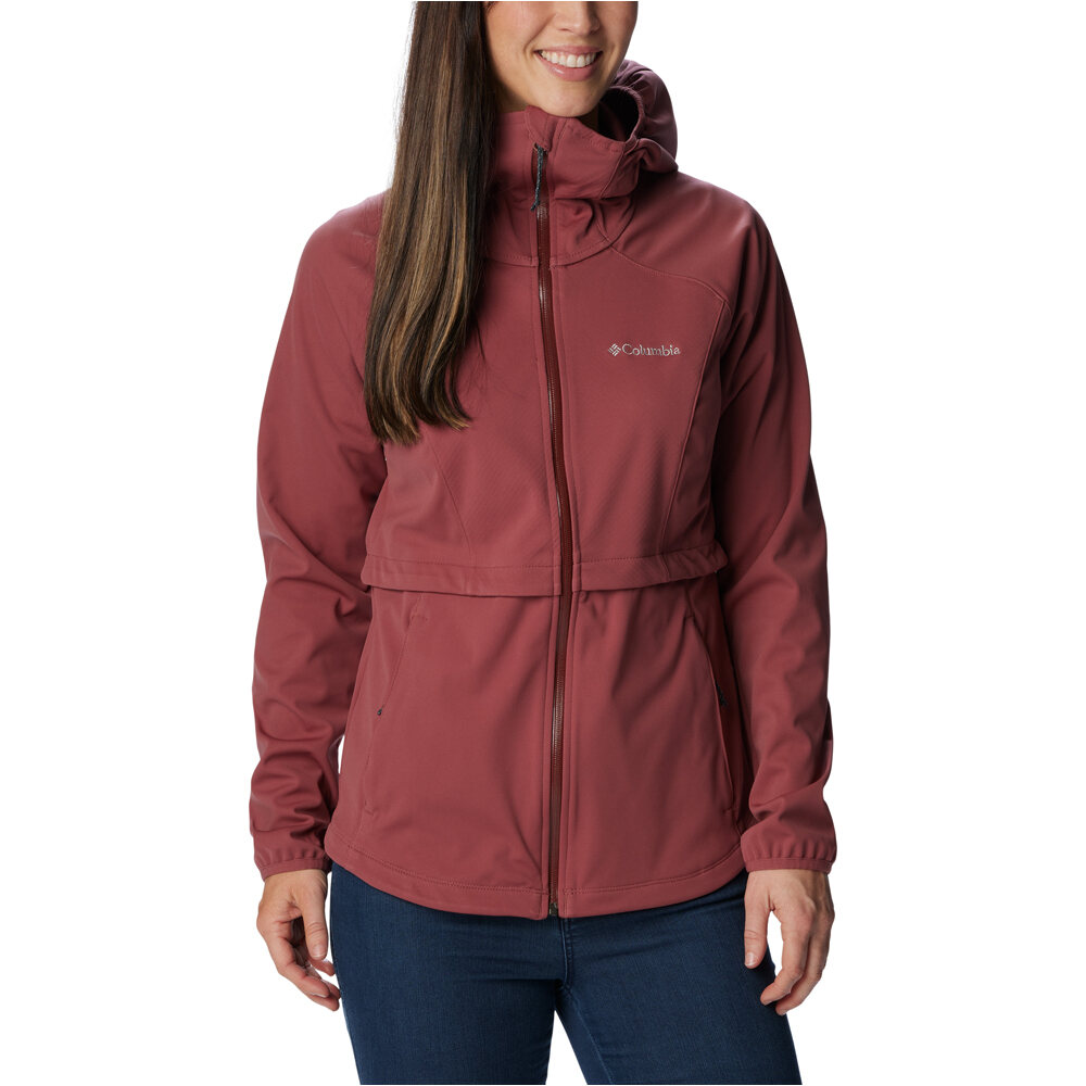 Columbia chaqueta softshell mujer Canyon Meadows Softshell Jacket vista frontal