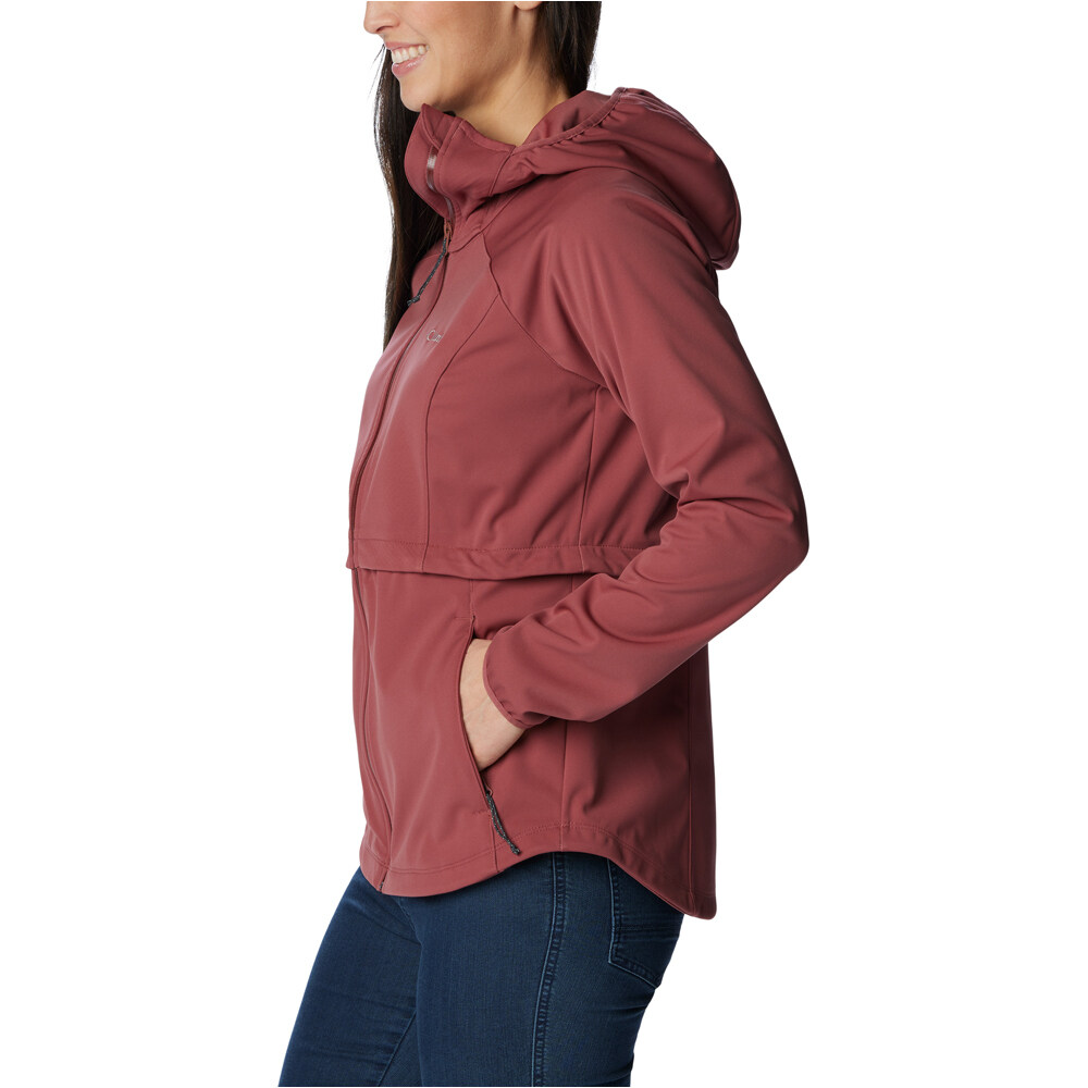 Columbia chaqueta softshell mujer Canyon Meadows Softshell Jacket vista detalle