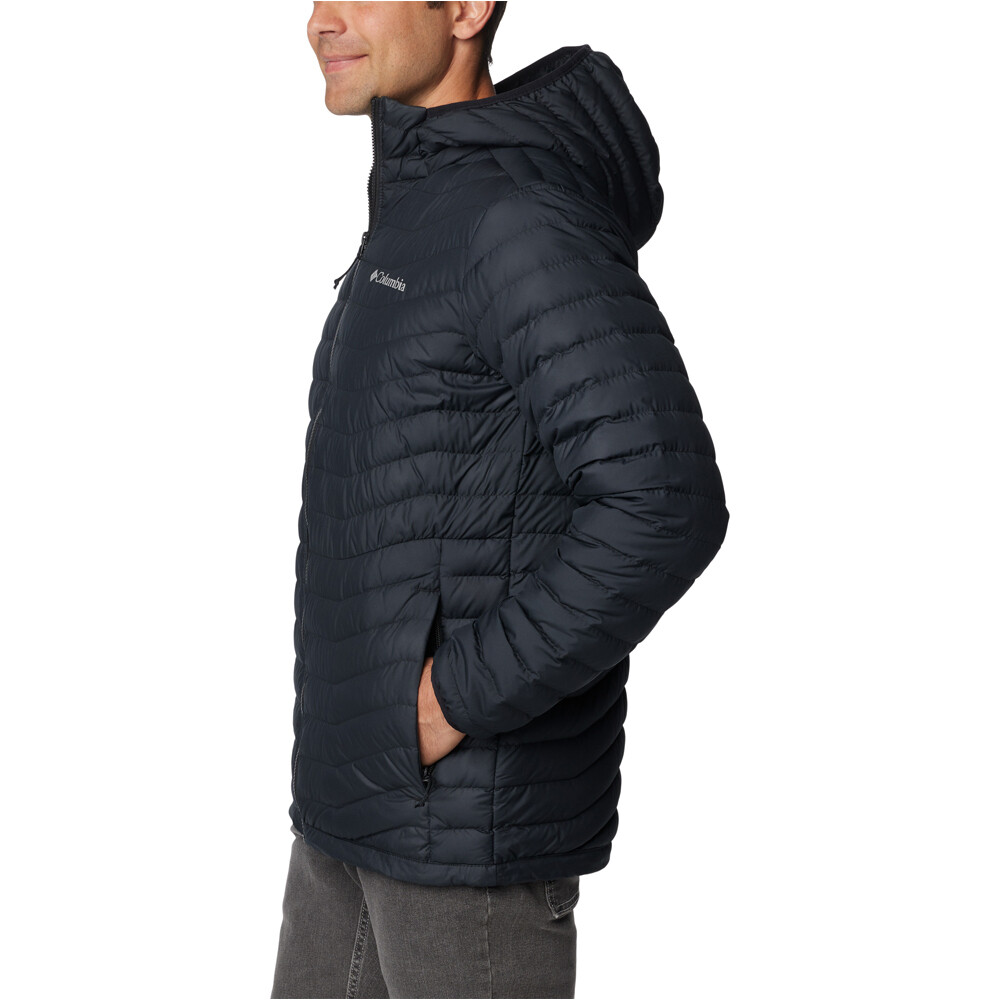 Columbia chaqueta outdoor hombre Westridge Down Hooded Jacket vista detalle