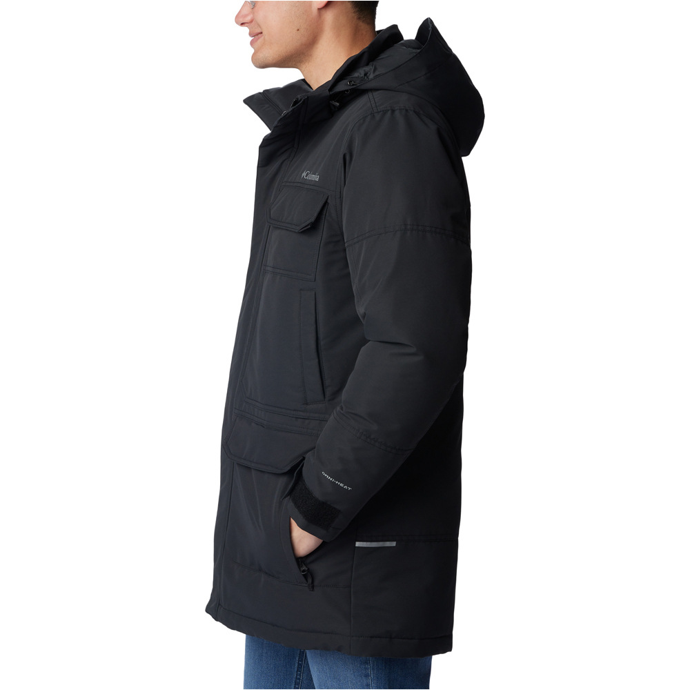 Columbia chaqueta outdoor hombre Landroamer Down Parka vista detalle