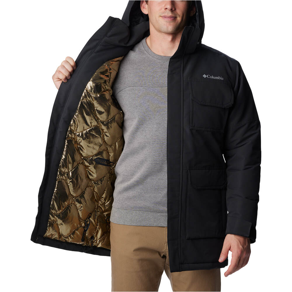  Columbia Chaqueta con forro Landroamer para hombre, negro,  talla S : Ropa, Zapatos y Joyería