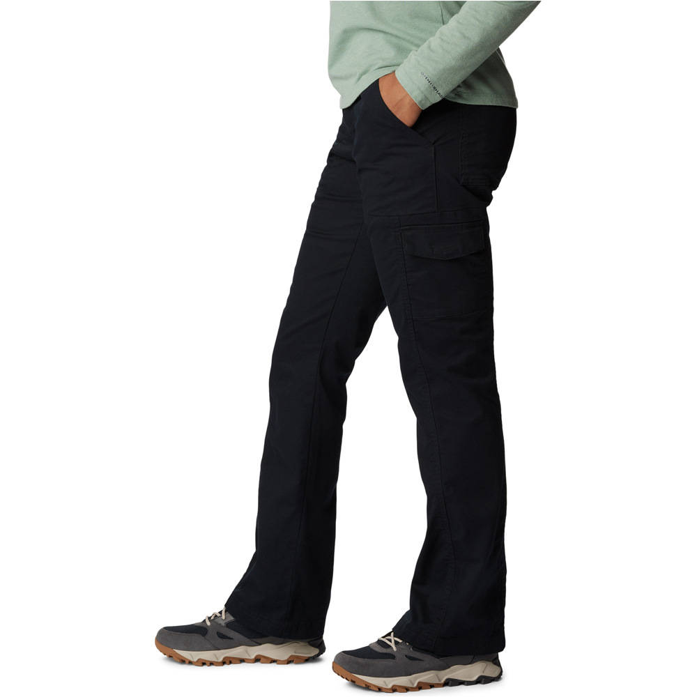 Columbia pantalón montaña mujer Calico Basin Cotton Pant vista detalle