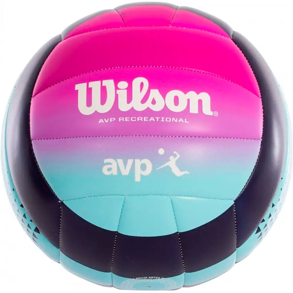 Wilson juguetes para playa BALON VOLEIBOL WILSON AVP OASIS VB BLUE/PURPLE vista frontal