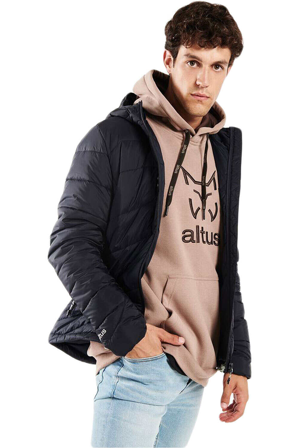 Altus chaqueta outdoor hombre ELBRUS vista frontal