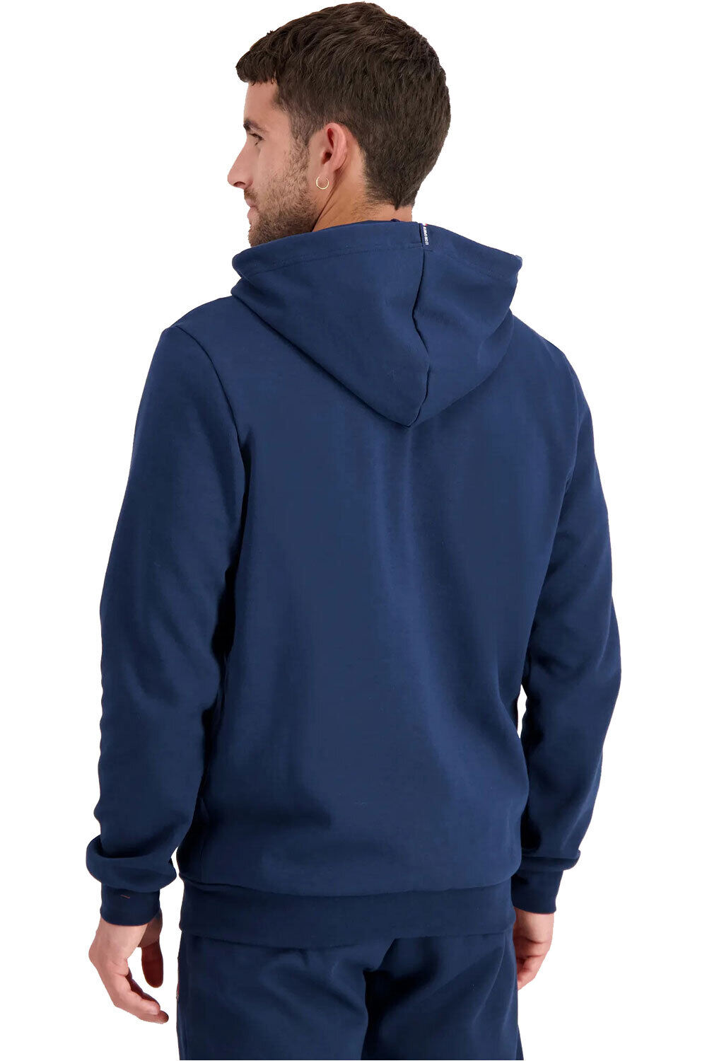 Le Coq Sportif sudadera hombre ESS FZ Hoody N4 M vista trasera