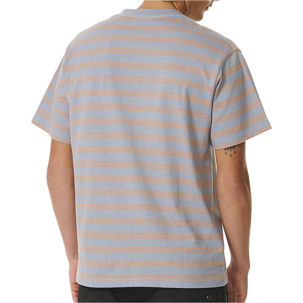 Rip Curl camiseta manga corta hombre QUALITY SURF PRODUCTS STRIPE T vista trasera