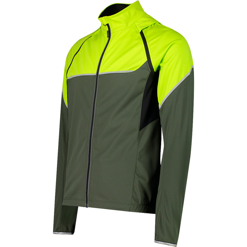 Cmp cortavientos ciclismo hombre MAN JACKET WITH DETACHABLE SLEEVES vista detalle