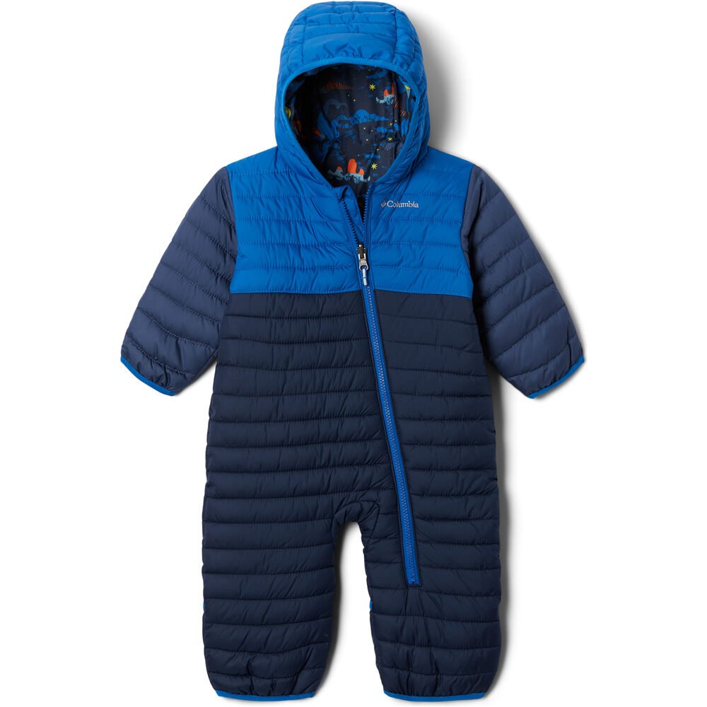 Columbia buzo esquí infantil Powder LiteReversible Bunting vista frontal