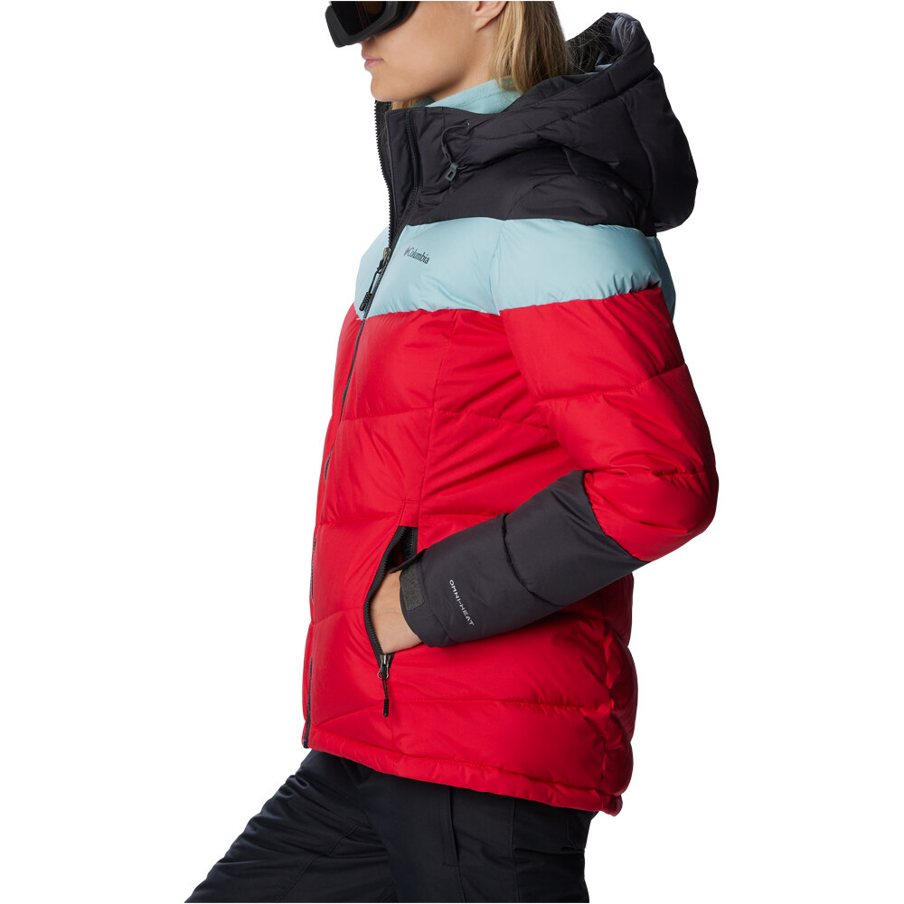 Columbia chaqueta esquí mujer Abbott Peak Insulated Jacket vista detalle