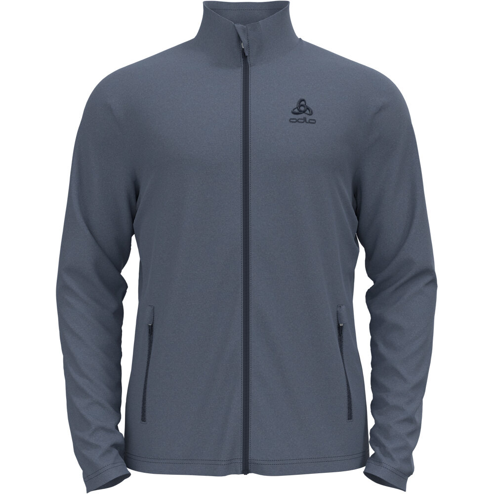 Odlo forro polar hombre Mid layer full zip ROY vista frontal