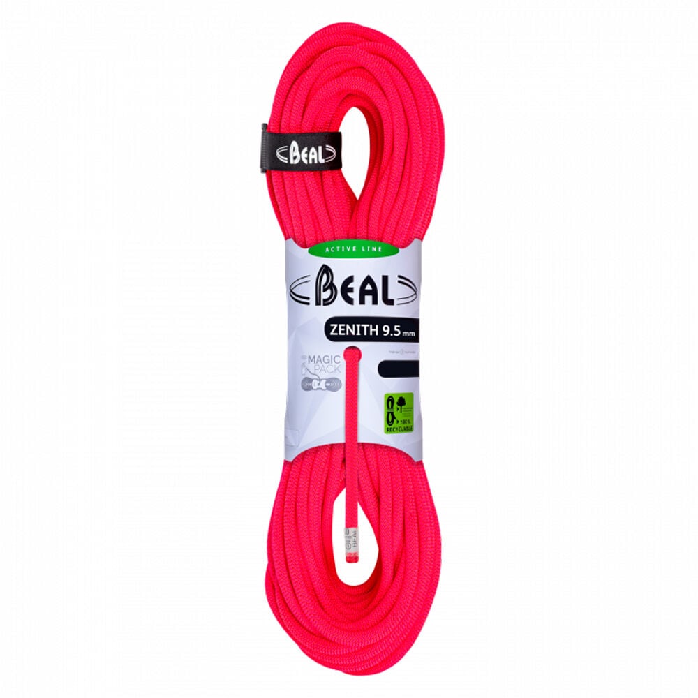 Beal bobina escalada ZENITH 9.5MMX200M SOLID vista frontal