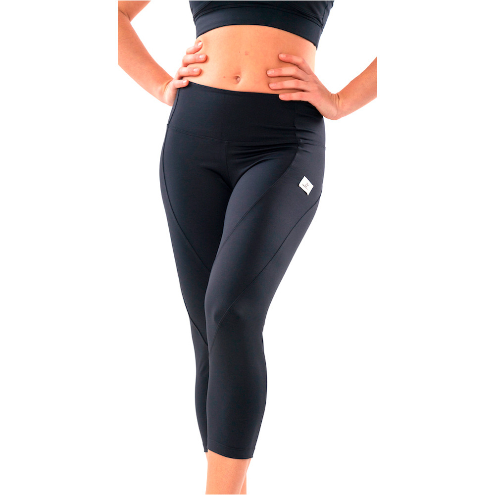 Ginadan mallas piratas fitness mujer STORM 3/4 vista frontal