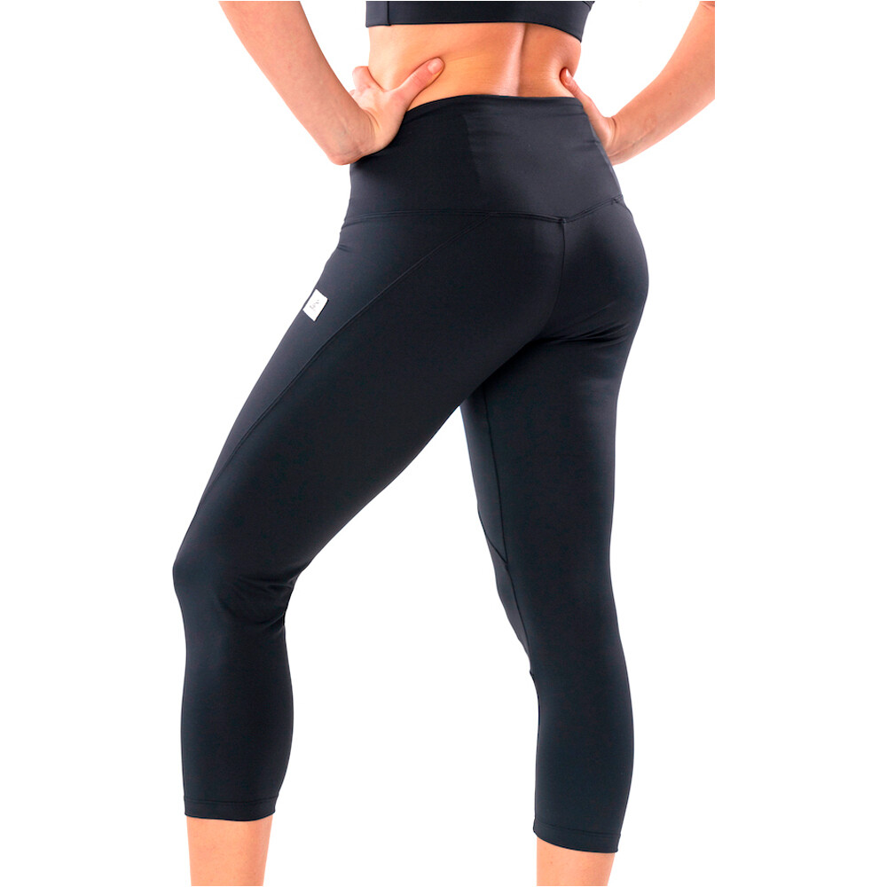 Ginadan mallas piratas fitness mujer STORM 3/4 vista trasera