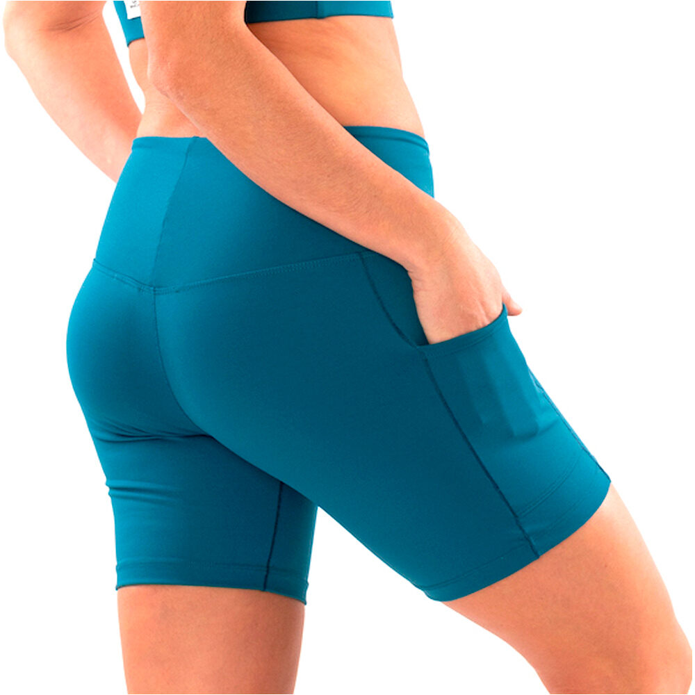 Ginadan pantalones y mallas cortas fitness mujer FOREVER SHORT POCKET vista detalle