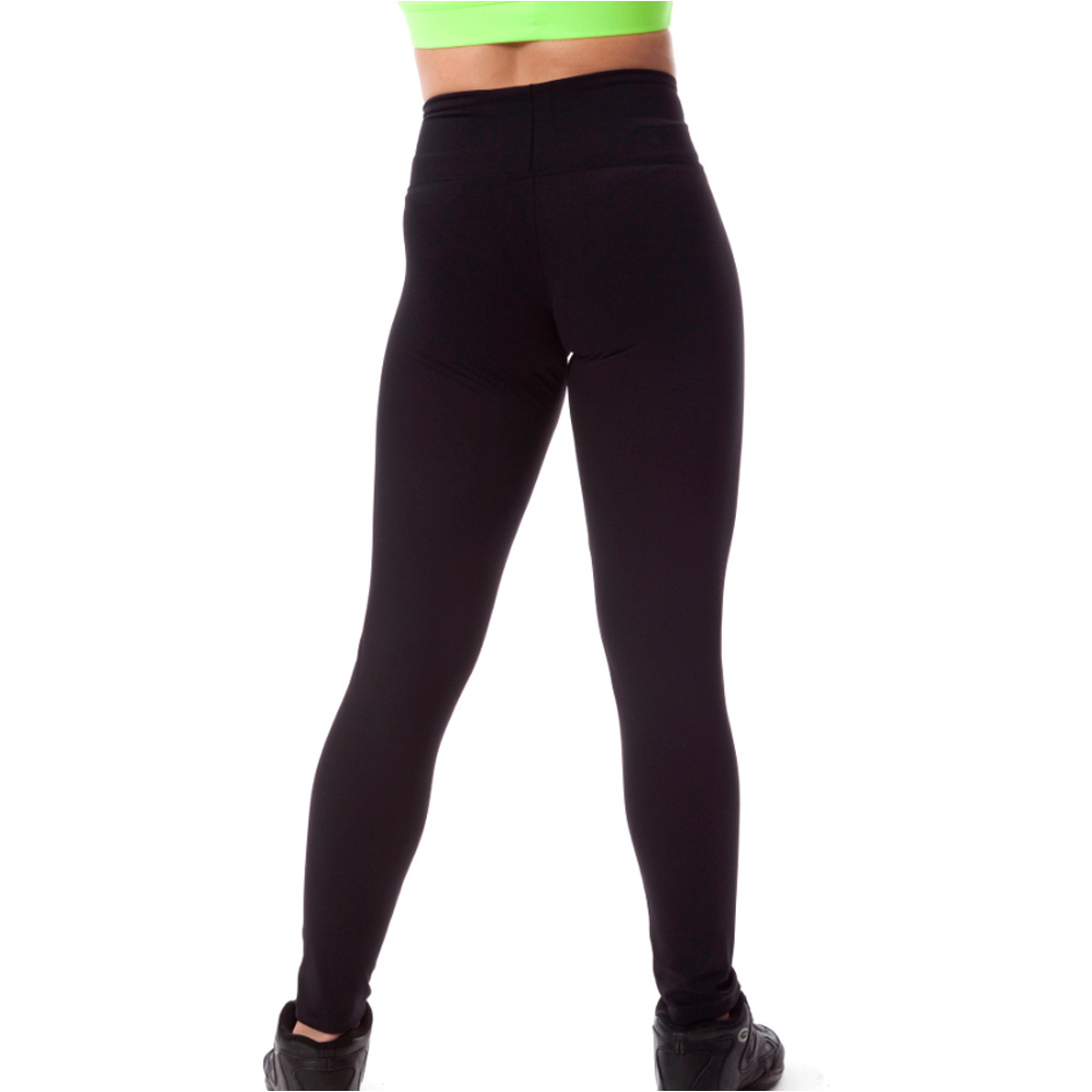 Ginadan pantalones y mallas largas fitness mujer FEEL LEGGINGS vista trasera